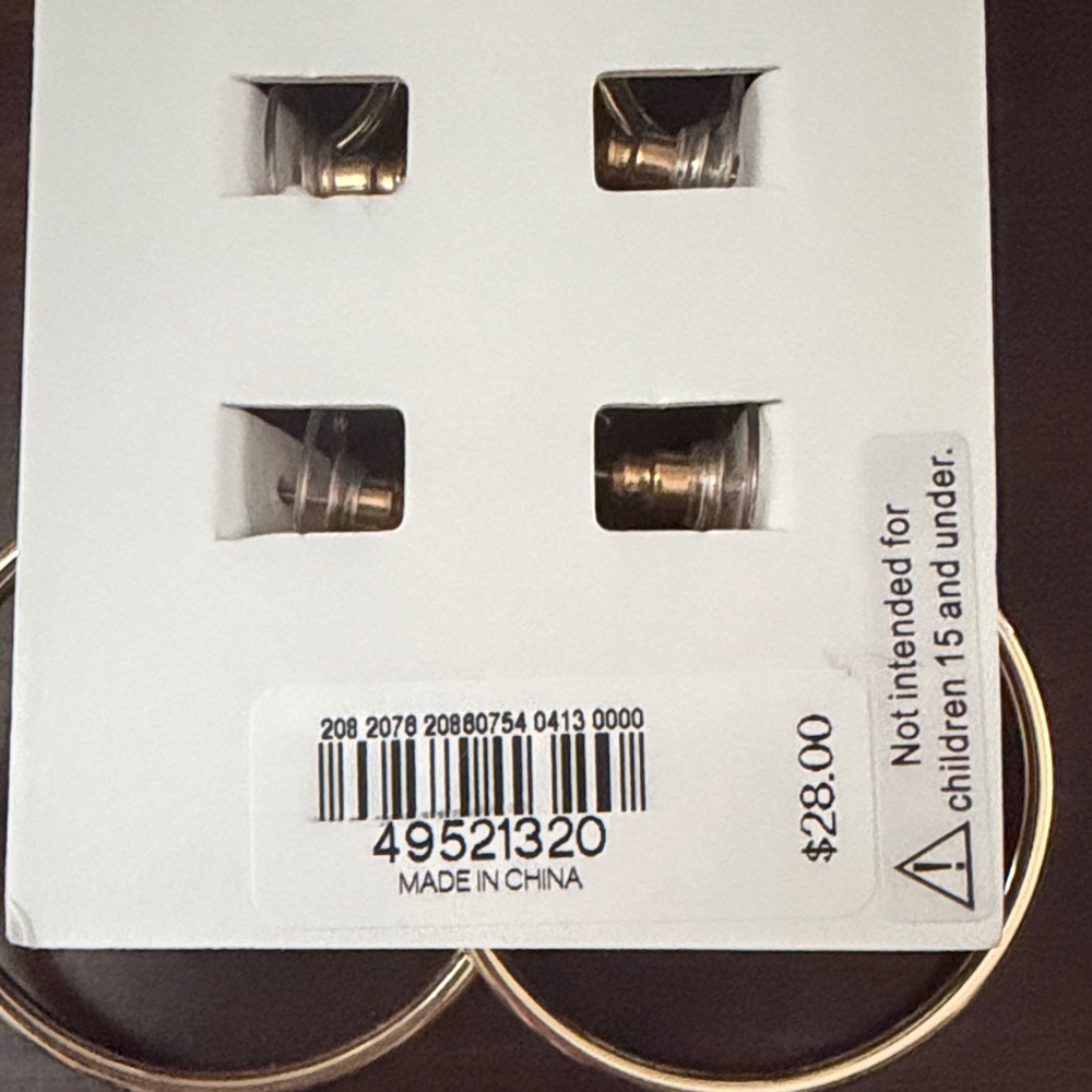 Express Elegant Gold Earring Trio NEW - Picture 3 of 3